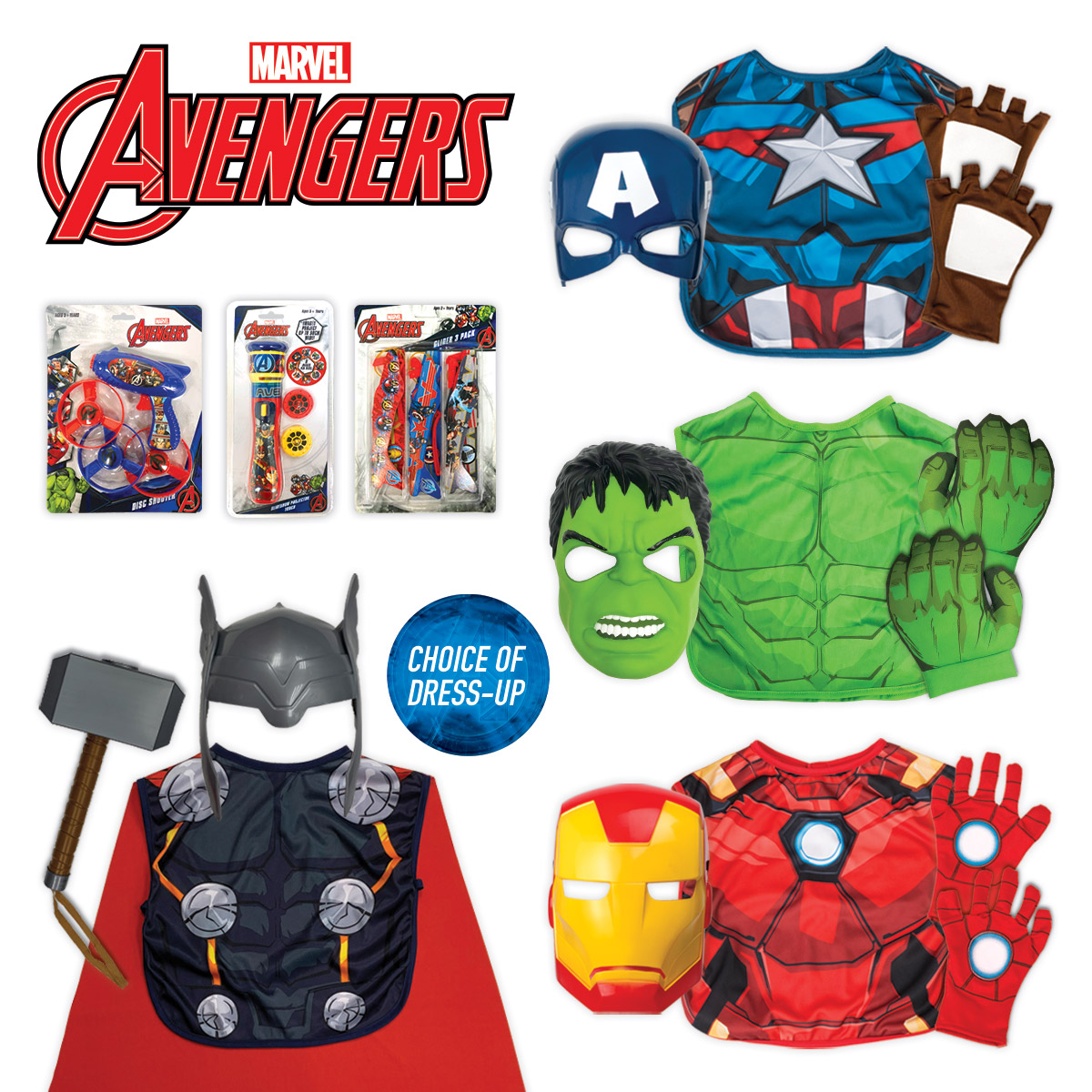 Avengers Capt America The Hulk Thor Ironman