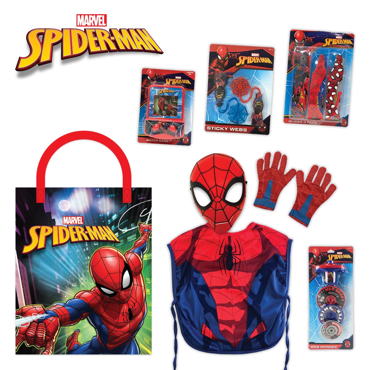 Spiderman Showbag - Showbag Warehouse