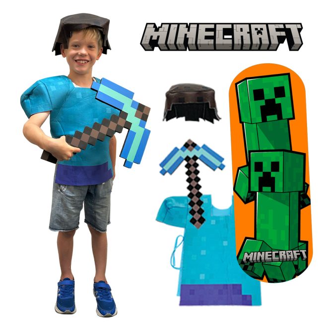 Minecraft Steve Dressup Bag